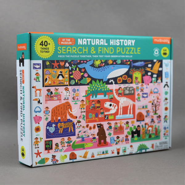 Natural History Search and Find Jigsaw Puzzle