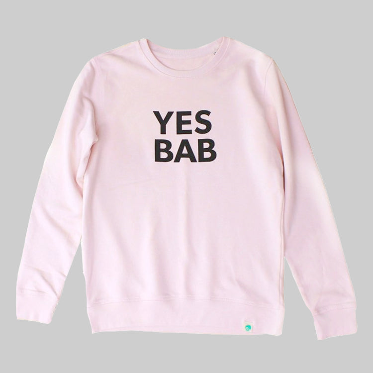 Yes Bab Pink Sweater Adult & Children